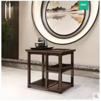 大板实木原木新中式茶桌椅组合大板功夫禅意茶桌2米整块茶台桌子