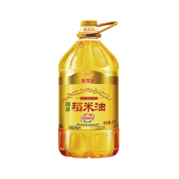 金龙鱼 食用油 鲜萃稻米油5L