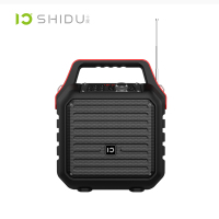 十度(ShiDu)黑金刚H3 户外手提便携式广场舞音响蓝牙K歌室外音箱可插卡U盘大功率 H3 UHF无线版经典黑