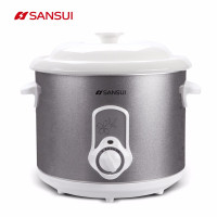 山水(SANSUI) 电炖锅 煲汤锅电用电砂锅煮粥锅炖锅砂锅炖汤锅3L SR-FD1725 单位:个