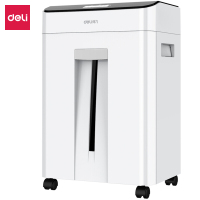 得力(deli)5级保密办公商用碎纸机(单次8张 23L 持续20分钟 可碎卡碎光盘) 9956