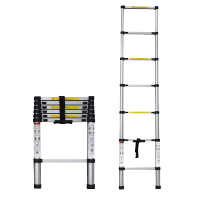 柯菲林 kevolin FT-TZD32 铝合金单面竹节梯伸缩梯