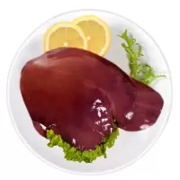 新鲜猪肉猪肝500g