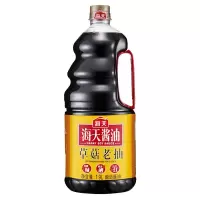 海天 酱油草菇老抽红烧酱油1.9L