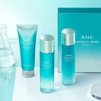 爱和纯 水光玻尿酸深润套装 水120ml+乳120ml+洁面125ml