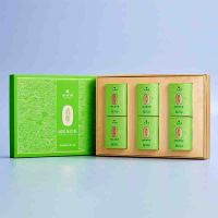 华祥苑 0609润语龙井茶(168克) 润绿明亮 香气鲜润 单盒装