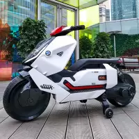 乐可爱 电动摩托车-白色