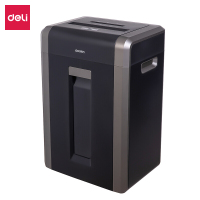 得力(deli)4级保密专业销毁碎纸机（单次25张 31L 持续30分钟 可碎卡碎光盘） 财务行政办公室14403