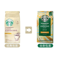 星巴克 咖啡豆进口原装咖啡豆 轻度烘焙 新老包装随机发货 200G/袋