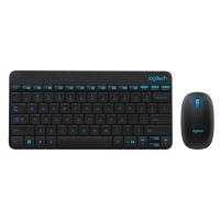 罗技(Logitech) 键鼠套装 MK245 Nano 无线键盘鼠标套装 黑色