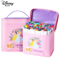 迪士尼(Disney)双头彩色马克笔 公主漫威系列绘画笔水彩笔美术绘画笔手绘笔 多色记号笔涂鸦笔彩色画笔