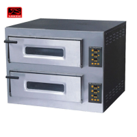 骏升 JS-4EP4 975×950×750 8.4kw 双层比萨烘炉(不锈钢面板)