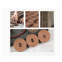 檀香96盘/筒送香炉