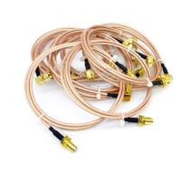 网都 RG316 馈线 1.5米 双公头 镀银线 接头:SMA-JJ(一根装)以实物为准