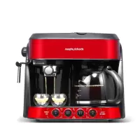 摩飞电器(MORPHY RICHARDS)MR4625 家用美式意式二合一咖啡机泵压滴漏式