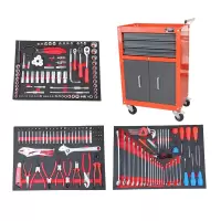 捷科(JETECH) RC-200S(3D款） 工具车 组套工具200件套配RC-3D工具车 1只