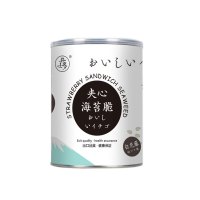 井士多 夹心海苔即食休闲零食 白芝麻夹心海苔脆50g/罐