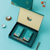 四心 2021春茶特级绿茶碧螺春礼盒装250G