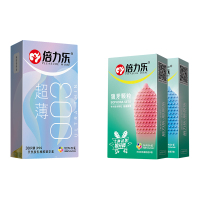 倍力乐003超薄避孕套 冰火颗粒[50只]避孕套超薄003正品旗舰店专用女性安全套男用持久装神器byt