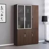 SDEC 三门文件柜 简约现代三门书柜 2000*400*1200 单位:组