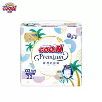 大王(GOO.N)短裤式纸尿裤轻透系列加加大号XXL22片拉拉裤轻薄干爽