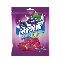阿尔卑斯乐嚼Q葡萄味橡皮糖60g*10