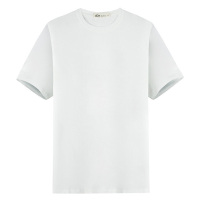 短 袖T恤 夏季宽 松白色衣 服 休 闲半 袖