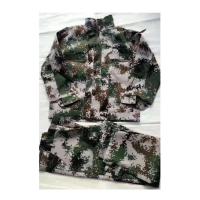 CCSM 作训服 户外迷彩套装军训服 含帽子+腰带 10套装