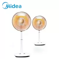 美的(Midea) NPS10-15B 小太阳取暖器 烤火炉电暖器摇头升降电暖器户外办公室倾倒断电1000W大功率 单台