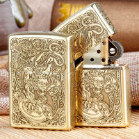 之宝(ZIPPO)zippo打火机 美国原装进口 煤油防风火机 254B纯铜貔貅