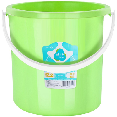 茶花 0207 塑料桶 水桶31CM容量12.2L(一个装)