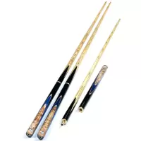 奥秘 O’MIN 灵魂台球杆小头3/4分体斯诺克球杆黑八英式美式 斯洛克手工桌球杆台球用品 分体款 杆桶套餐