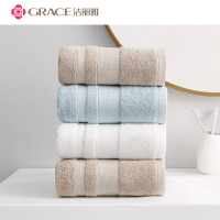 洁丽雅新疆纯棉抗菌浴巾全棉大毛巾男女家用柔软吸水速干不掉毛裹巾 140*70cm 430g