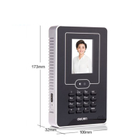 得力(deli) 考勤机3940人脸识别考勤机免驱 单个装