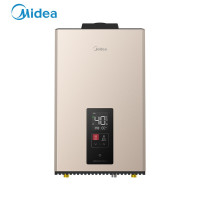 美的（Midea）JSQ30-16HTS3 16升燃气热水器天然气增压零冷水智能随温感浴缸洗手机APP控制