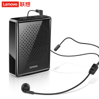 联想(Lenovo) A300小蜜蜂扩音器喇叭 大功率腰挂便携导游教师教学夜市摆摊促销 迷你音响音箱 星耀黑