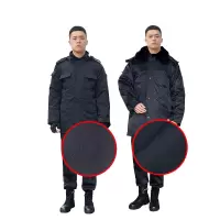 代尔塔(DELTAPLUS)黑色服装大衣工作服大衣 170
