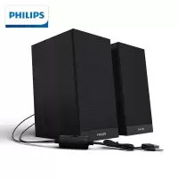 飞利浦(Philips) SPA36B 音箱音响家用台式电脑usb笔记本多媒体手机重低音炮小音箱桌面游戏收钱吧上课音响