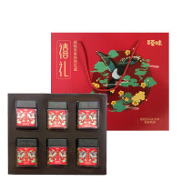 百草味(BE&CHEERY) 坚果炒货礼盒 (禧礼)830g 食品礼盒