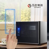 臣仕立式消毒柜 RTP50-A2家用 碗筷餐具茶杯消毒 迷你小型台式桌面消毒柜 高温二星消毒柜