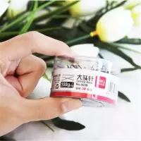 得力 银色大头针 3# 单位：盒