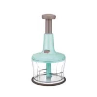 WT爱仕达多功能料理器拉蒜器家庭手动剥蒜压蒜神器饺子馅绞肉机蒜蓉姜末辣椒面机 RGS08B4WG