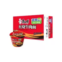 康师傅红烧牛肉杯面/