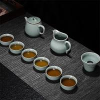 八方礼 汉高石瓢壶 10入茶具 BFL2020-39