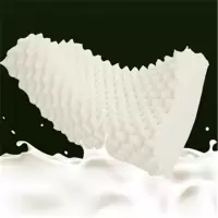 水星家纺 单人舒适枕家用乳胶枕芯 (高枕) 10/12cm