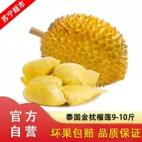 泰国进口金枕头榴莲(1-2个)9-10斤新鲜水果现摘特产