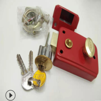 老式门锁 单舌 708