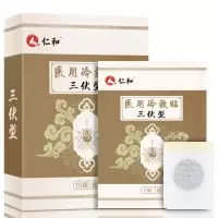 仁和医用冷敷贴 三伏型10袋/盒