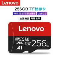 联想(Lenovo) 256GB TF (MicroSD)存储卡 U1 C10 A1 行车记录仪摄像机手机内存卡