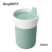 比利时品牌-贝高福Leo陶瓷咖啡杯薄荷绿300ml(BH0100102)